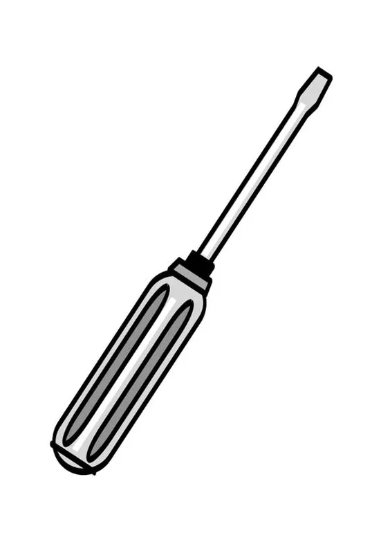 Coloring page screwdriver free printables img 19139