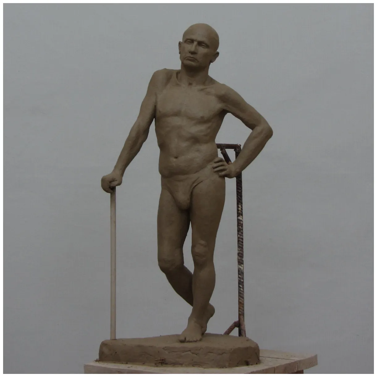 ArtStation - 2016. Oleg`s Pose. Live Sculpting. 1m height