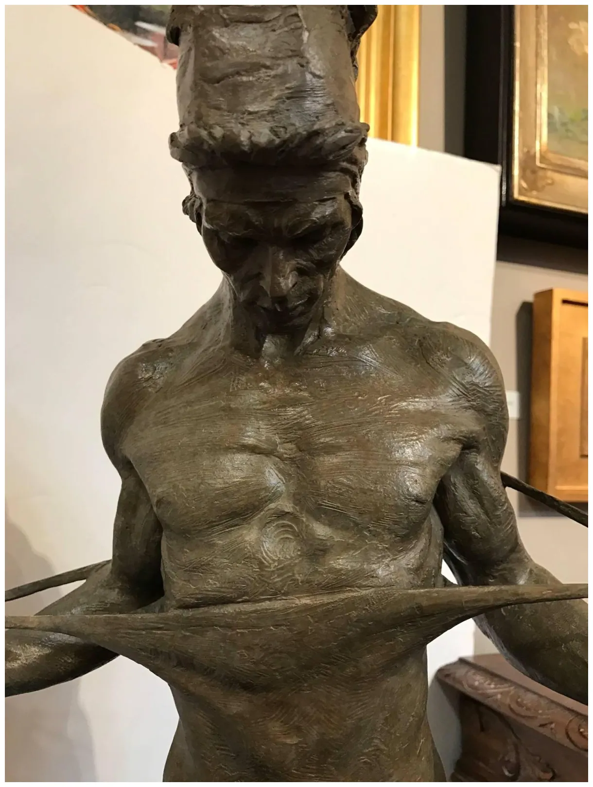 Nureyev third life bronze sculpture by richard macdonald for sale at