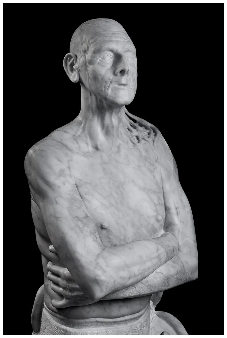 Holy benignus of bischleben sculpture by thomas nicolai saatchi art