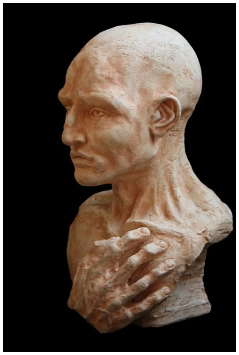 Man sculpture by davide locatelli saatchi art