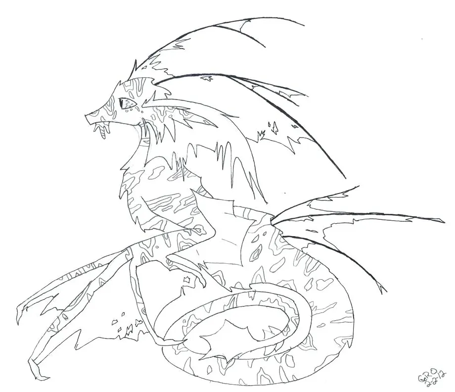 Sea dragon coloring pages at getcolorings free printable