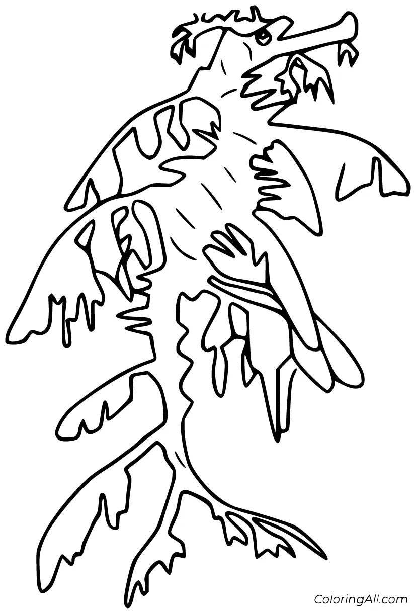 Seadragon Coloring Pages (9 Free Printables) - ColoringAll