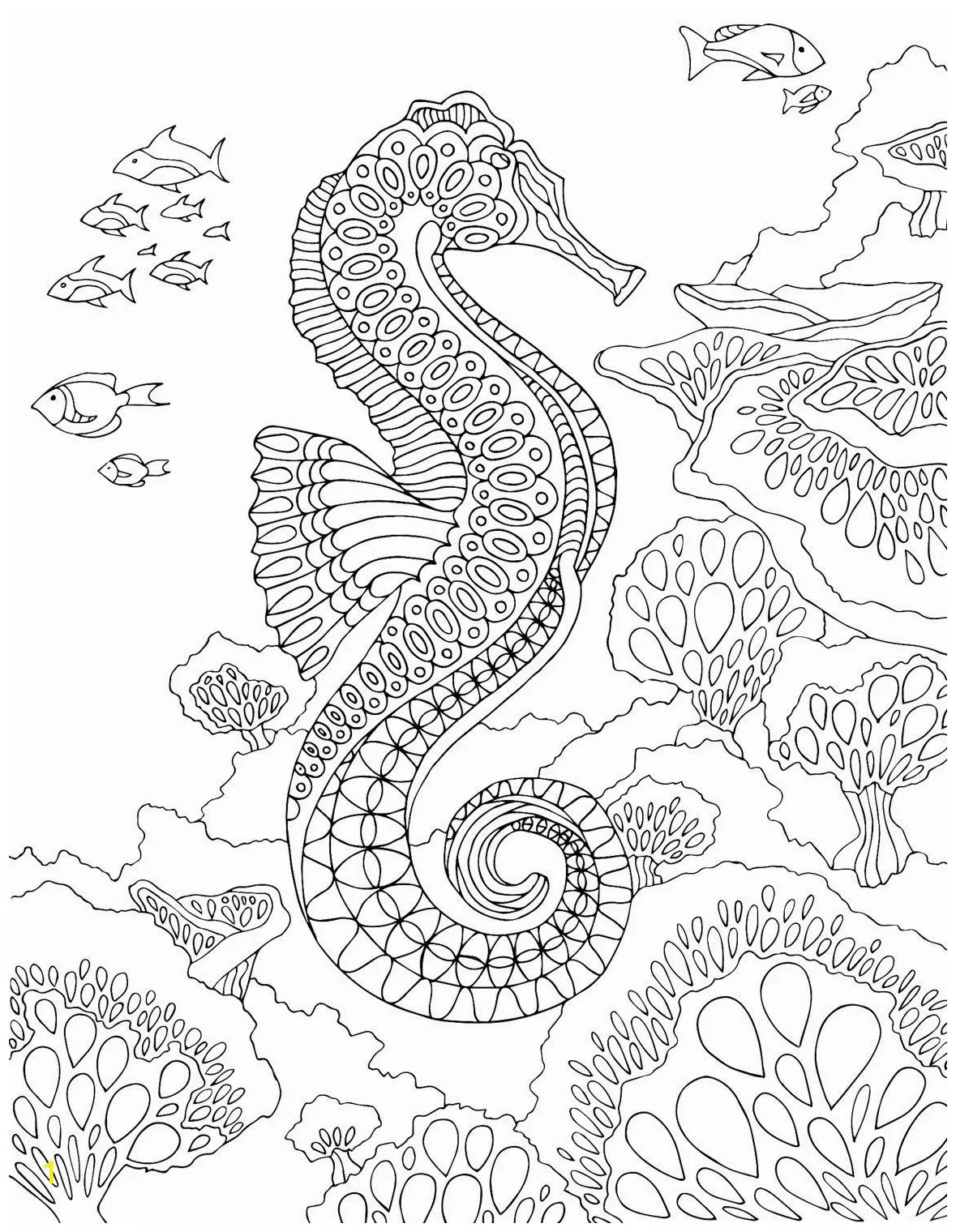 Sea easy adult coloring pages coloring pages