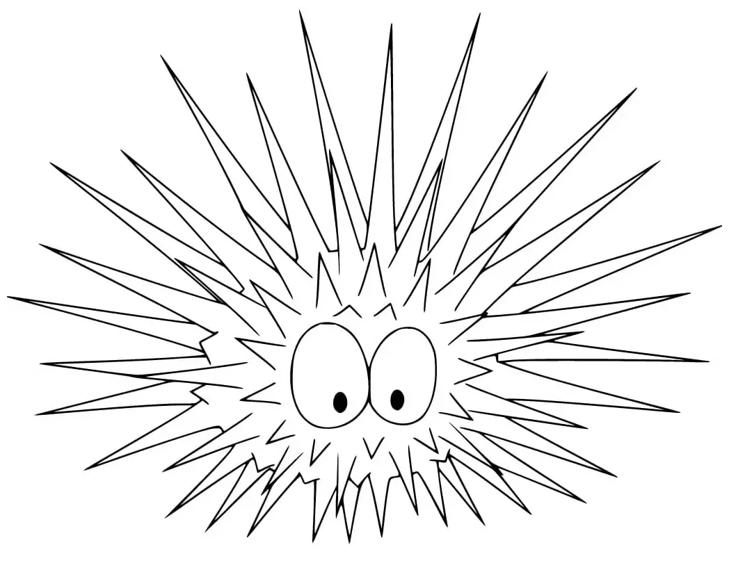 Sea Urchin Printable