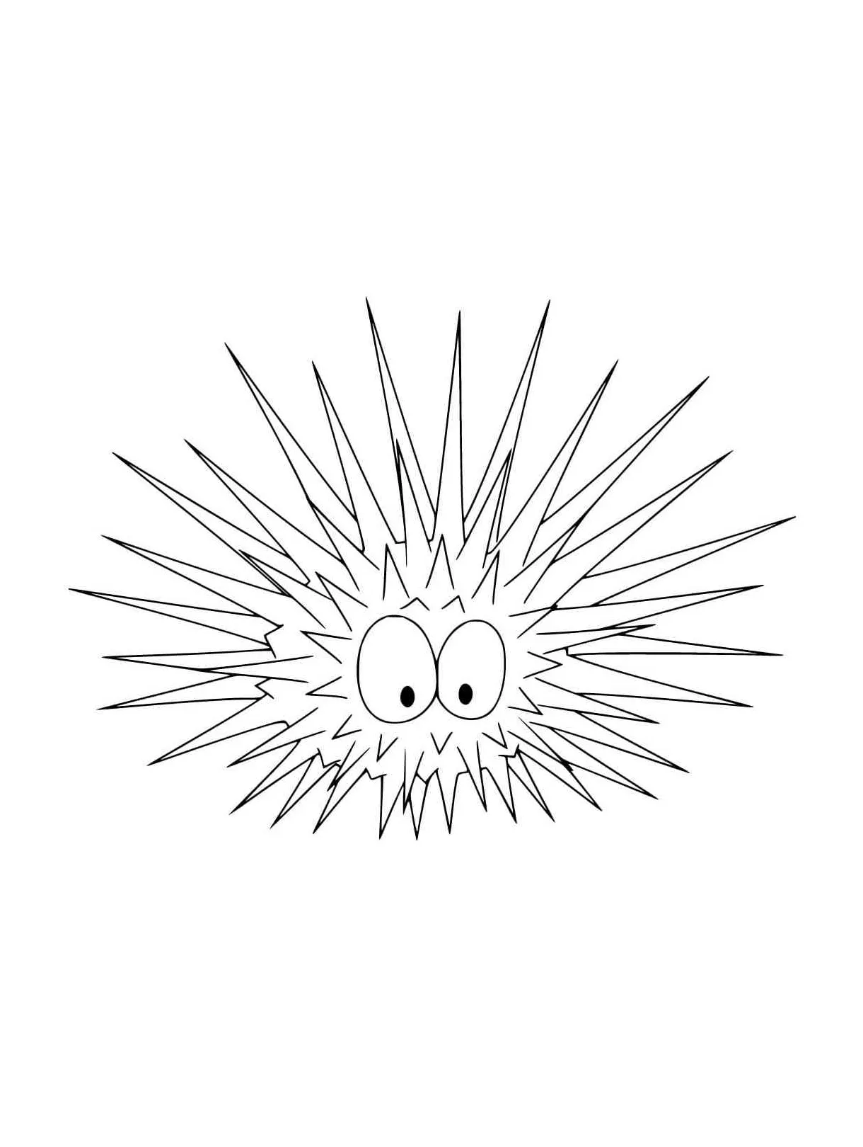 Sea Urchin coloring pages