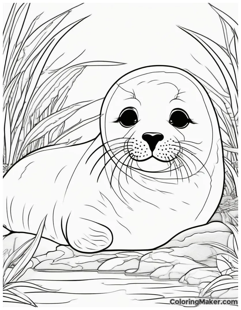 Seal Coloring Pages