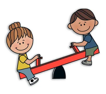 Seesaw kids clipart by flycatcher clipart teachers pay teachers