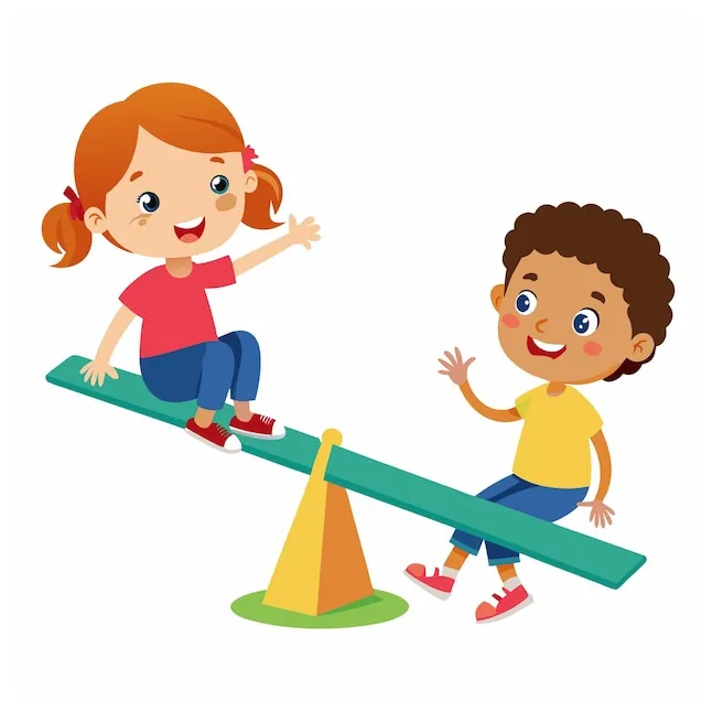 Page 2 kids playing on seesaw s on freepik