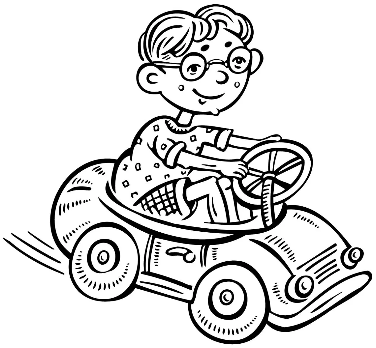 Driving coloring pages at getdrawings