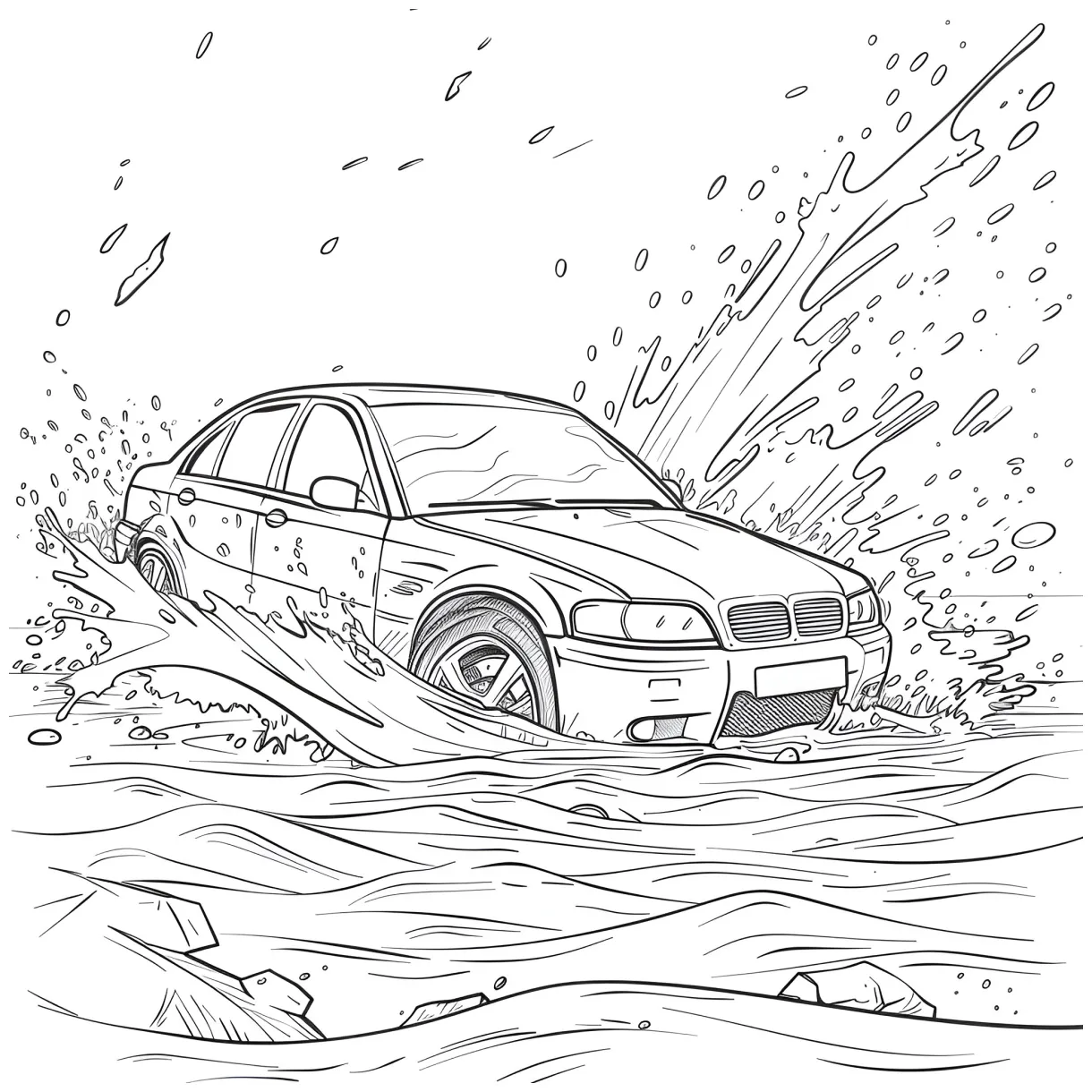 101 best car coloring pages free printable pdfs