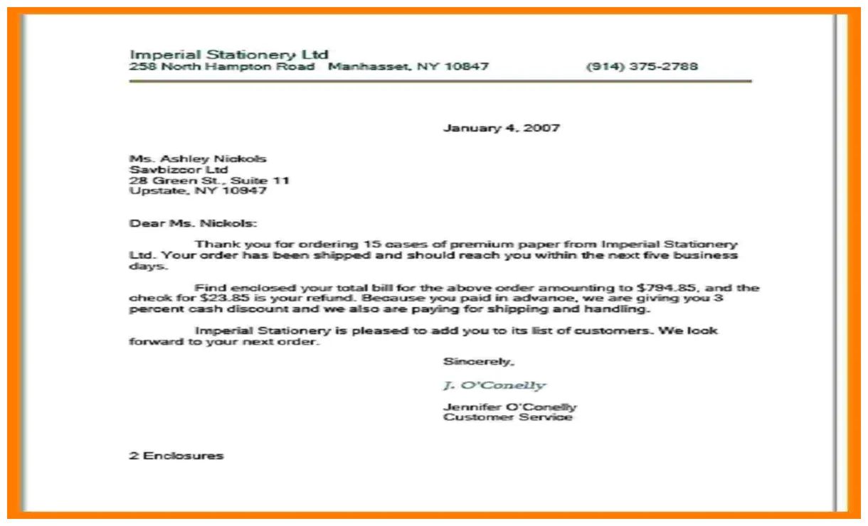 Semi block letter format beinyu