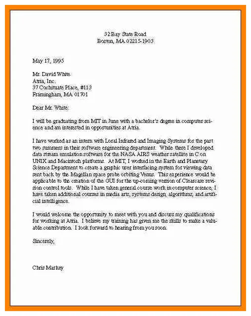 Semi block layout business letter armando friend's template