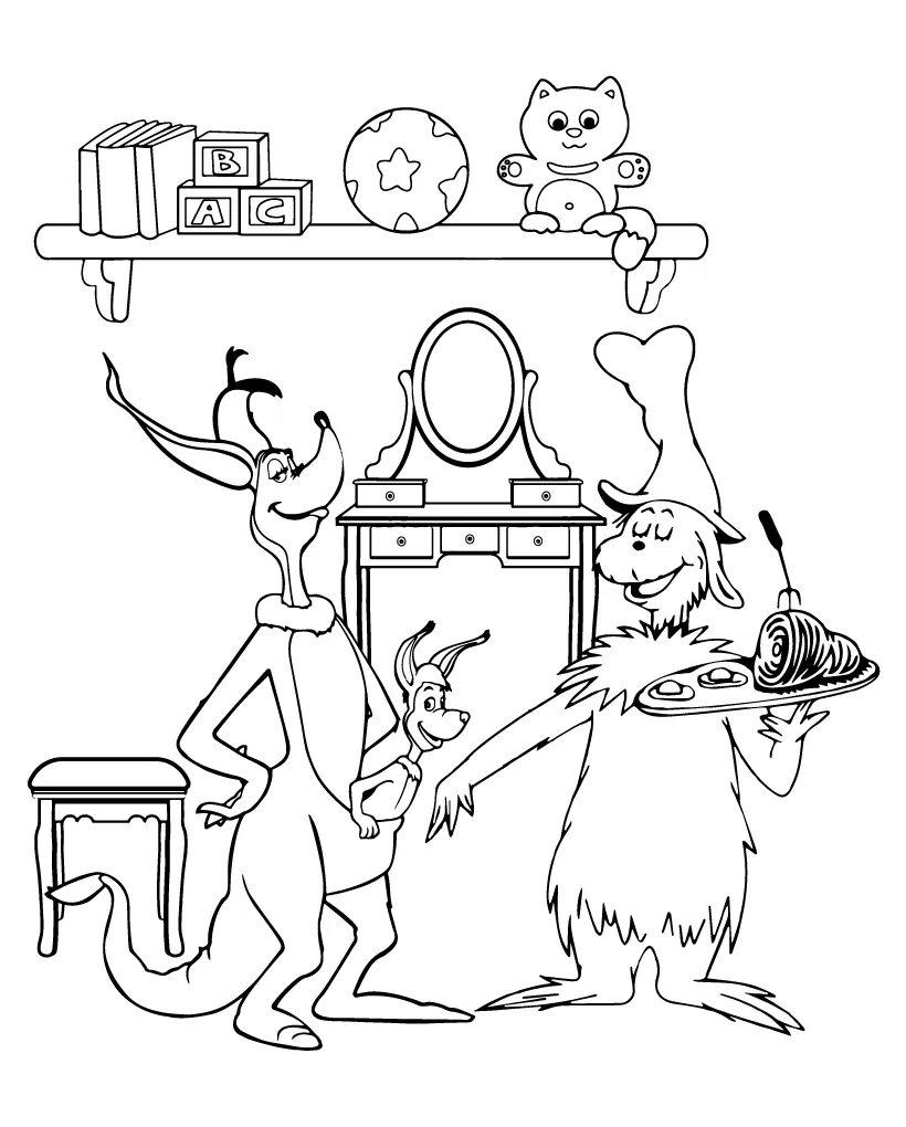 Dr. seuss coloring page-03