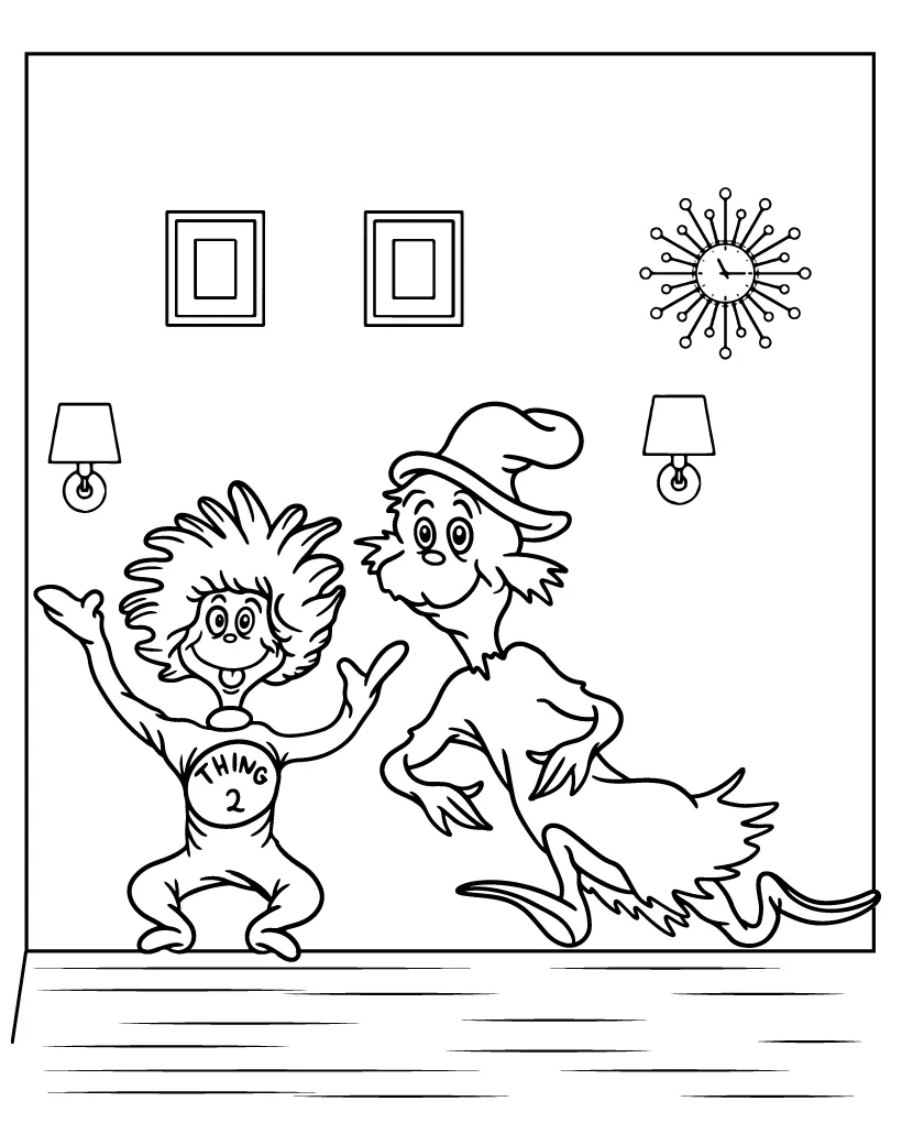 Dr. seuss coloring page-02