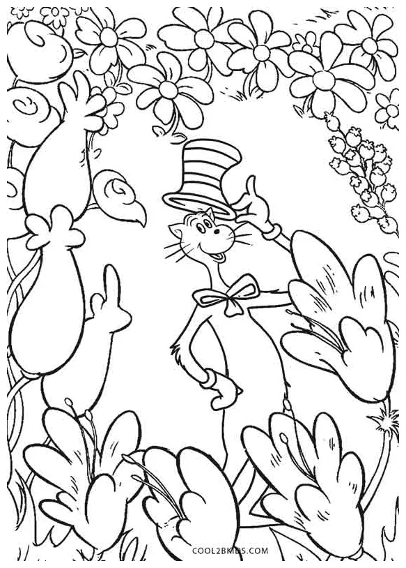 Free printable dr seuss coloring pages for kids cool2bkids