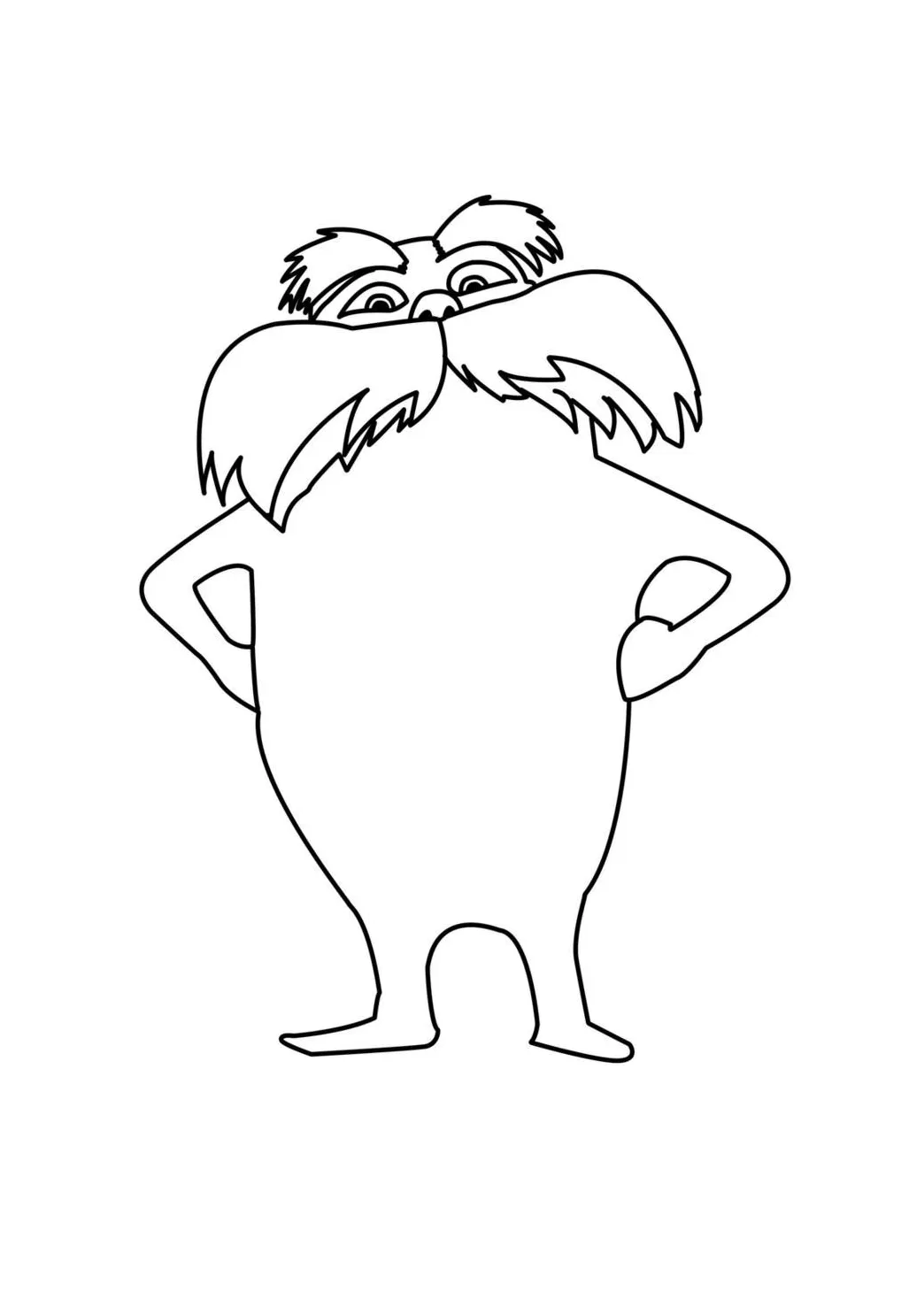 Dr seuss characters coloring pages at getcolorings free printable