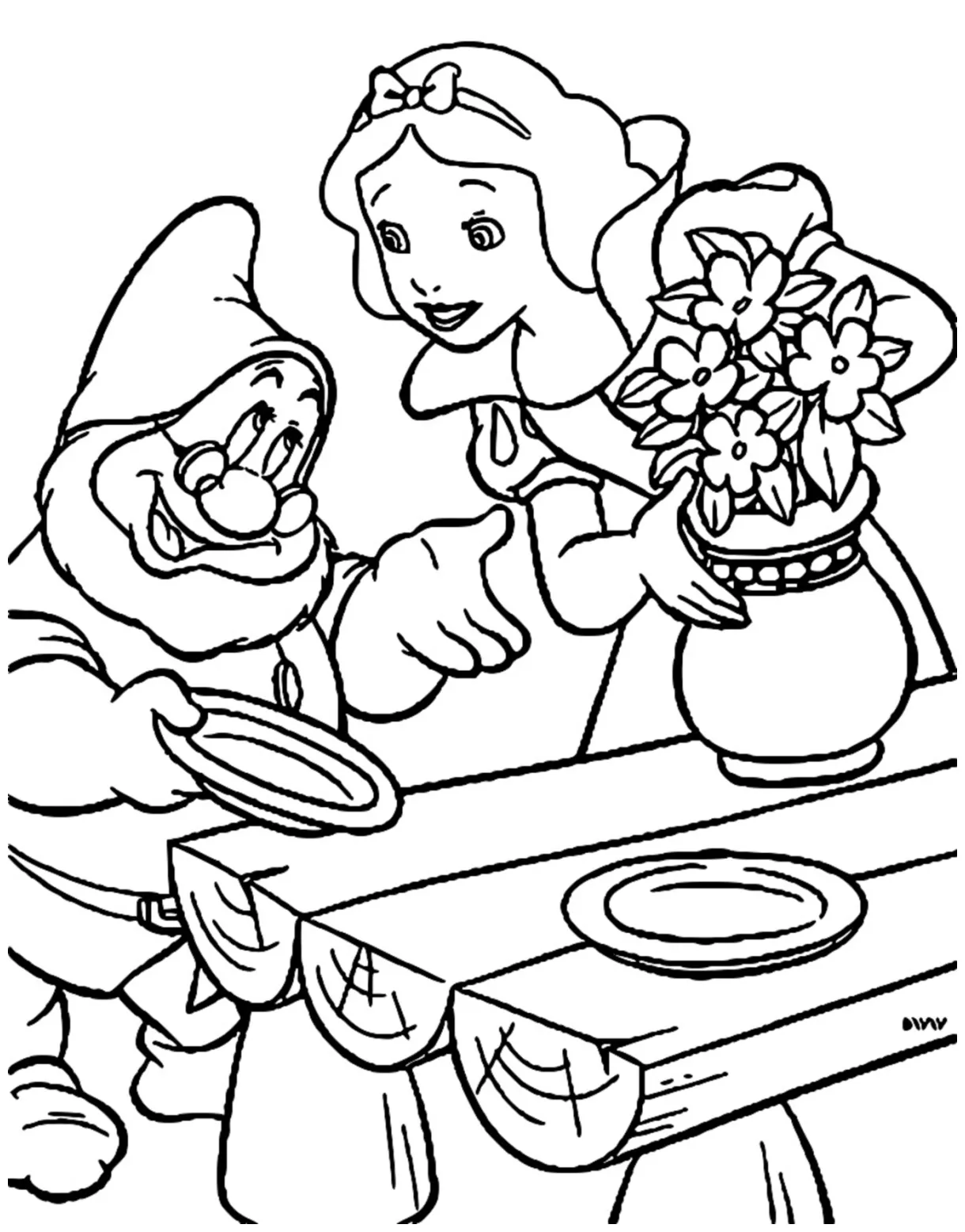 Snow white the 03 wecoloringpage