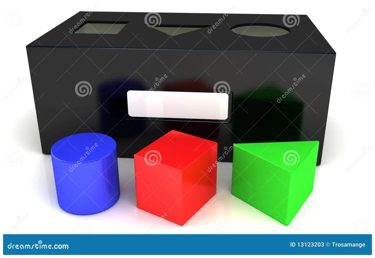 Shape sorter stock illustration. Illustration of colors - 13123203