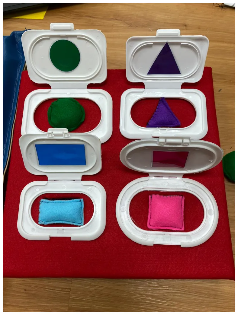 Shape and Colour Sorter | Preschool themes, Art activities for kids, Shapes