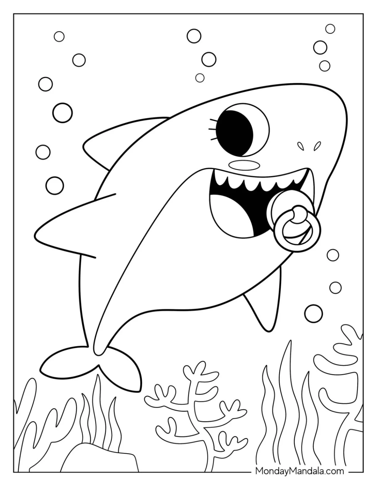 S simple coloring pages