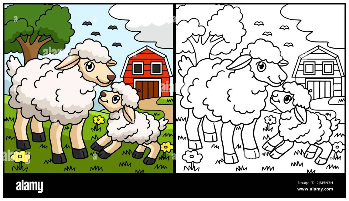 Colored illustration stock vector & art alamy