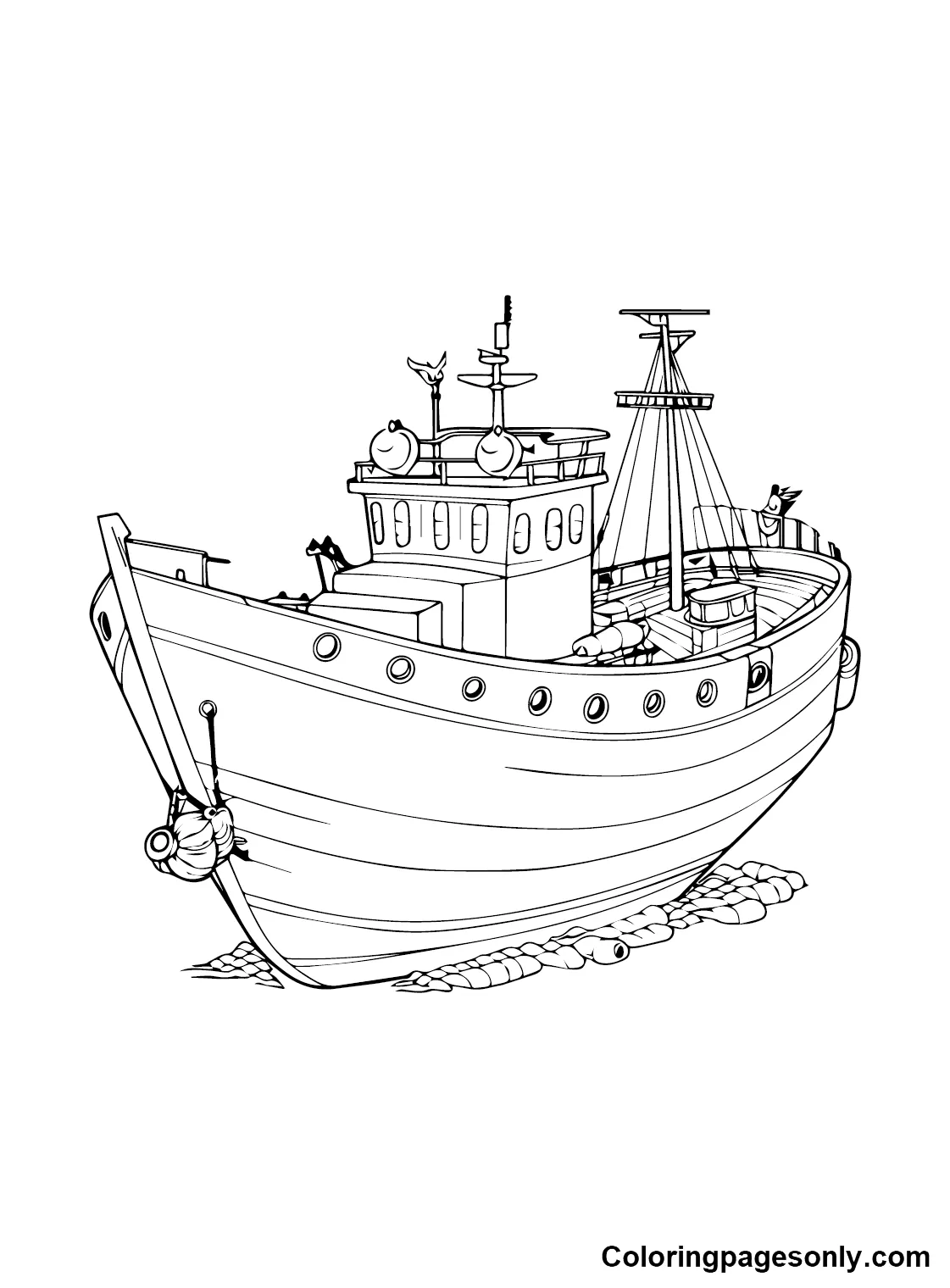 20+ Ship Coloring Pages - Free Printable PDF & Online Coloring
