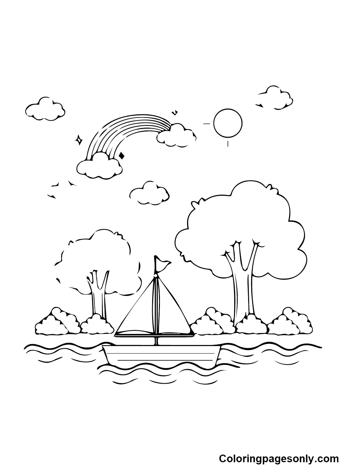20+ Ship Coloring Pages - Free Printable PDF & Online Coloring