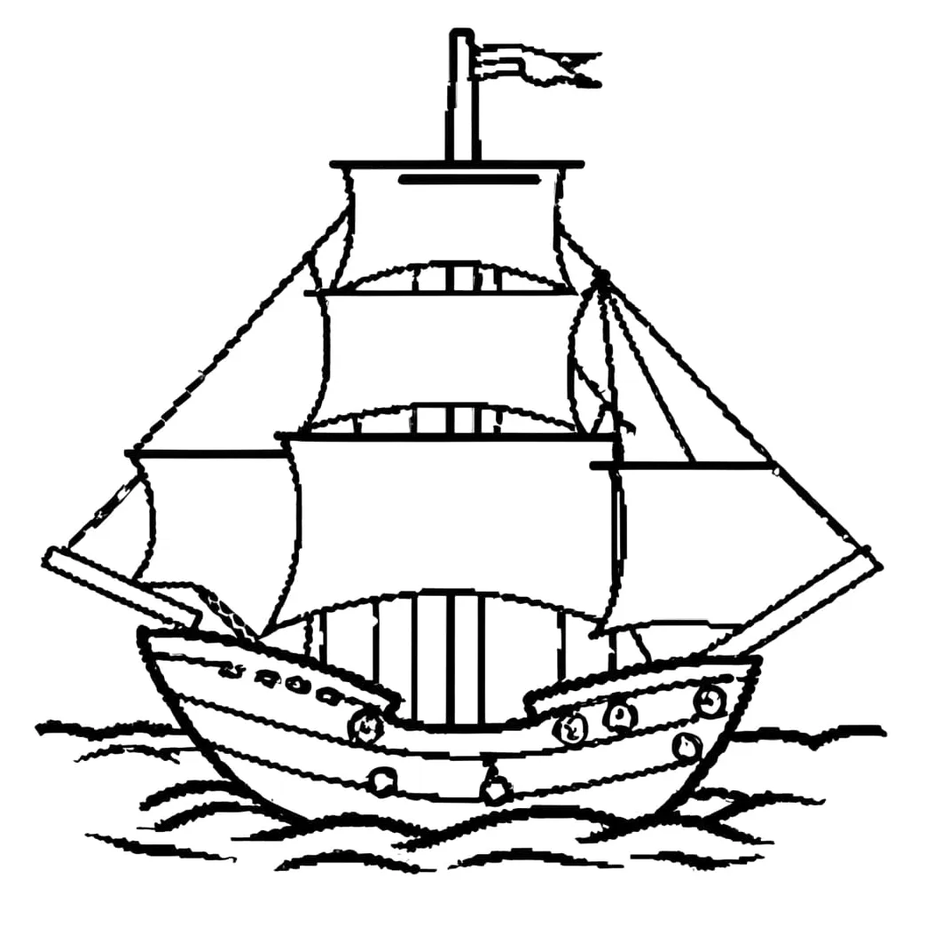 Ship coloring pages - ColoringLib