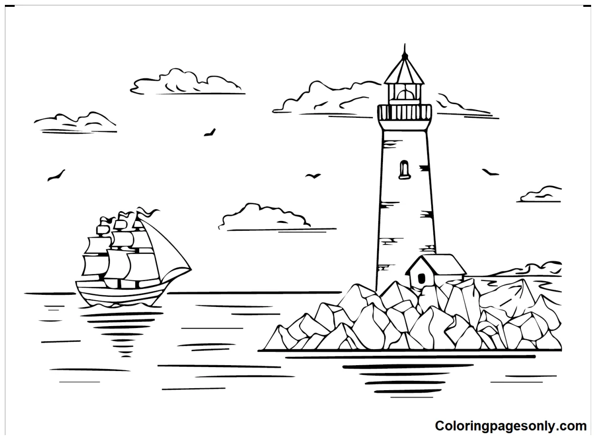 20+ Ship Coloring Pages - Free Printable PDF & Online Coloring