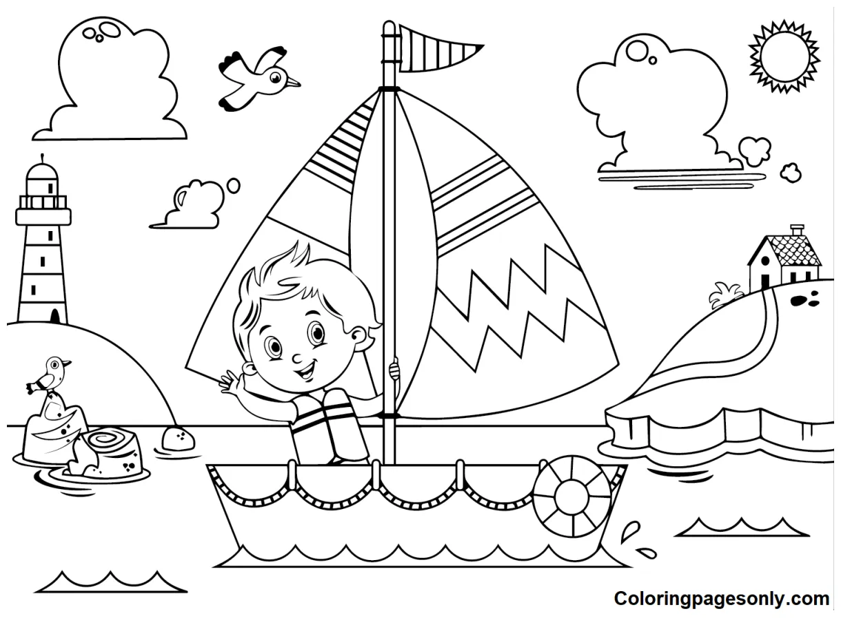 20+ Ship Coloring Pages - Free Printable PDF & Online Coloring