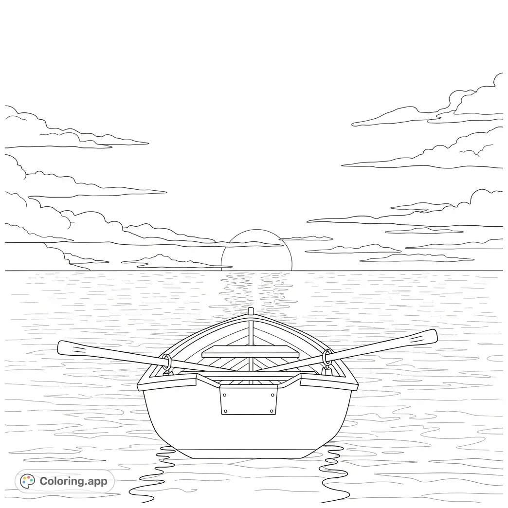 Sparkling Tower's horizon Coloring Pages - Coloring.app