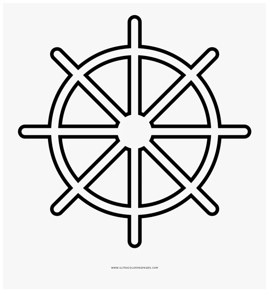 Steering wheel coloring page coloring pages