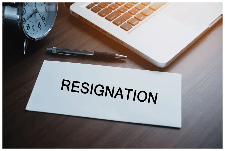 Short Notice Resignation Letter Examples (24 Hours Notice)