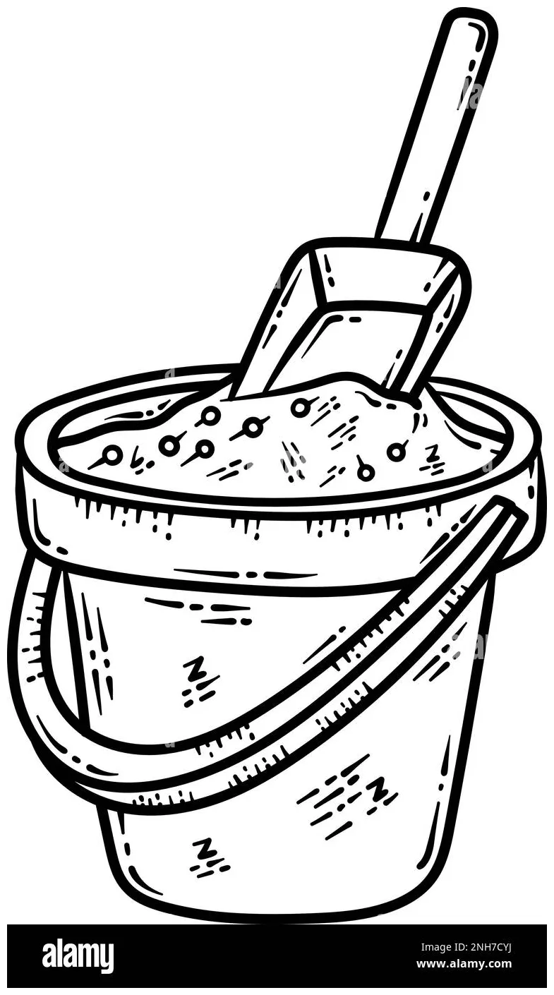 Shovel And Pail Coloring Pages [2025]