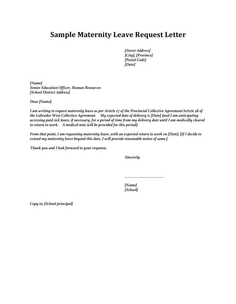 👍 leave letter to school principal. sample letter to a principal and