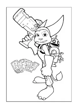 Sidekick coloring pages
