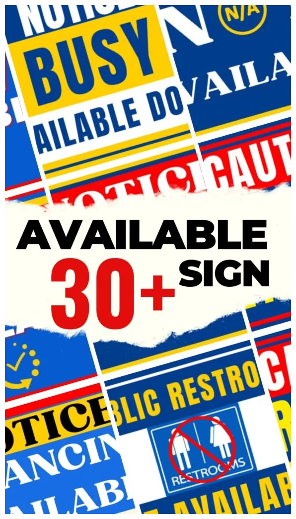 25+printable be back soon sign download free pdfs