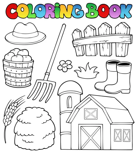 Several silo illustrations, royalty-free vector graphics & clip art