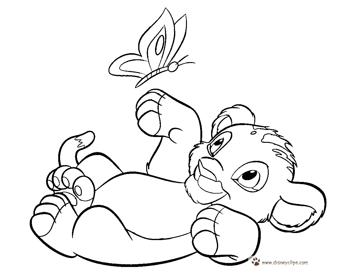 Simba Coloring Pictures Coloring Pages