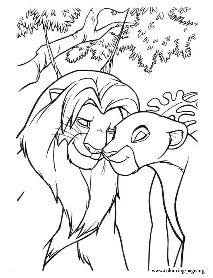 Simba Coloring Pages - Coloring Home