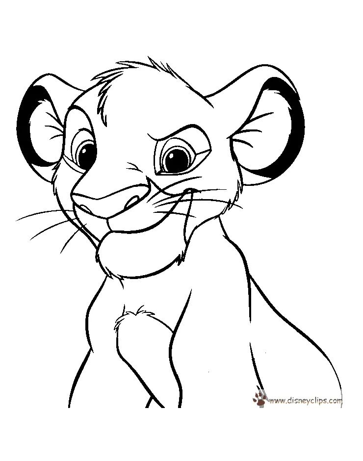 Simba Coloring Pictures Coloring Pages