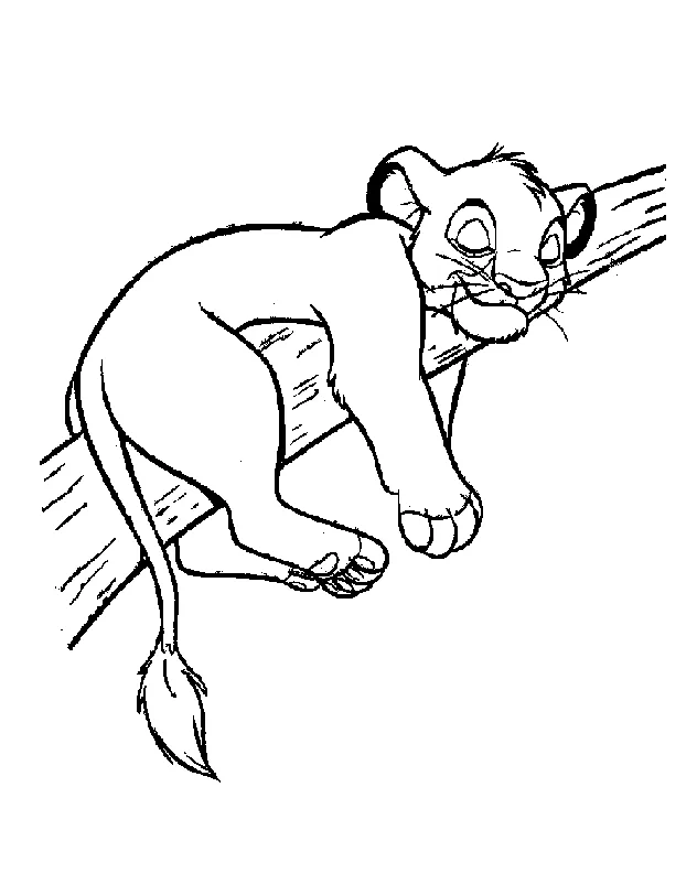 Simba coloring pages coloring home