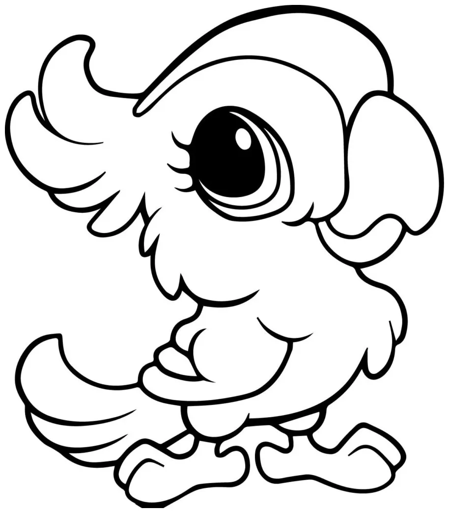 Simple Animal Coloring Pages at GetDrawings | Free download