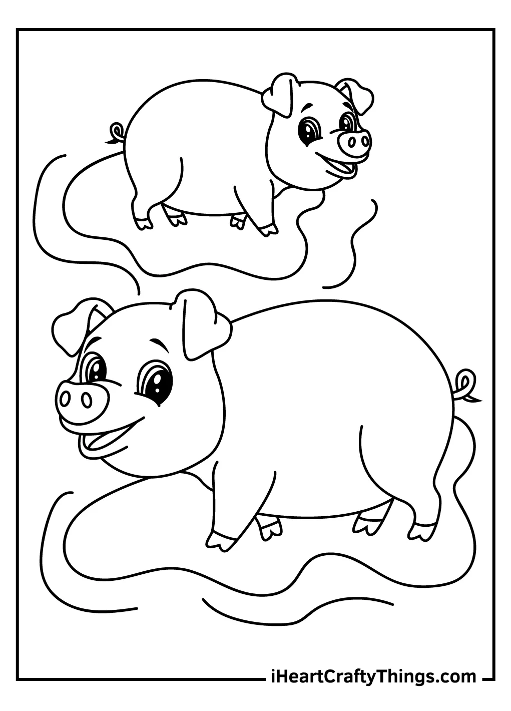 Simple Animal Coloring Pages (Updated 2021)