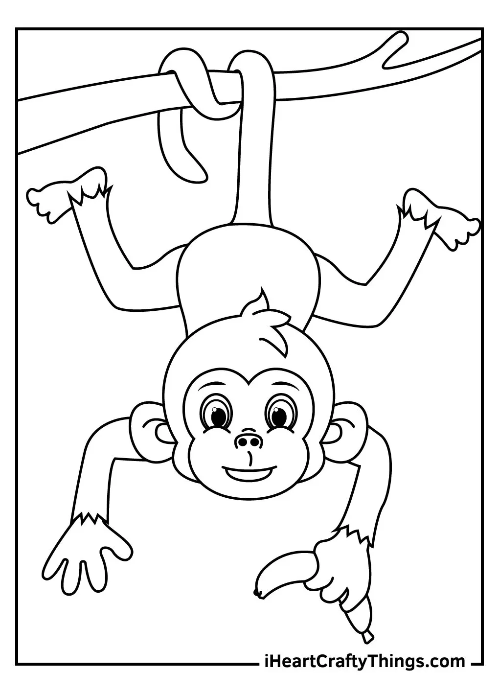 Simple Animal Coloring Pages