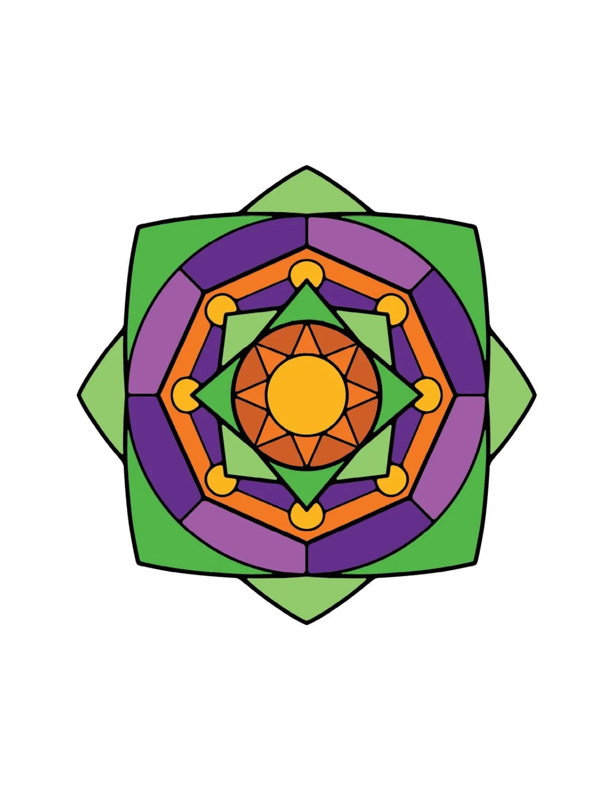 Simple coloring book jade summer