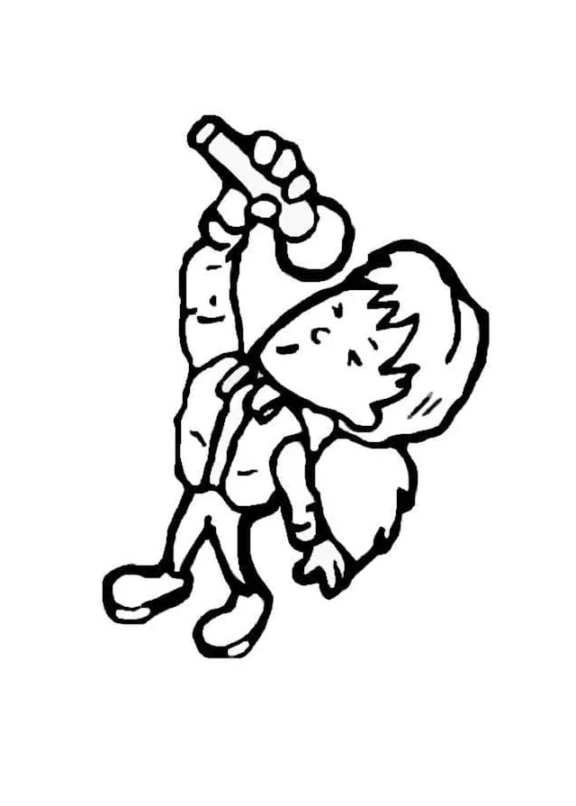 A cute singer coloring play free coloring game online