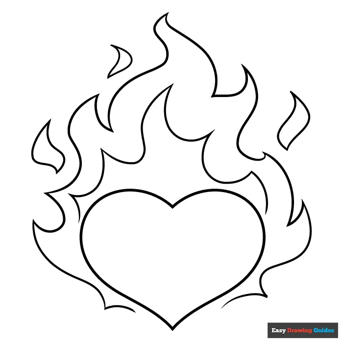 Fire coloring pages [2025]