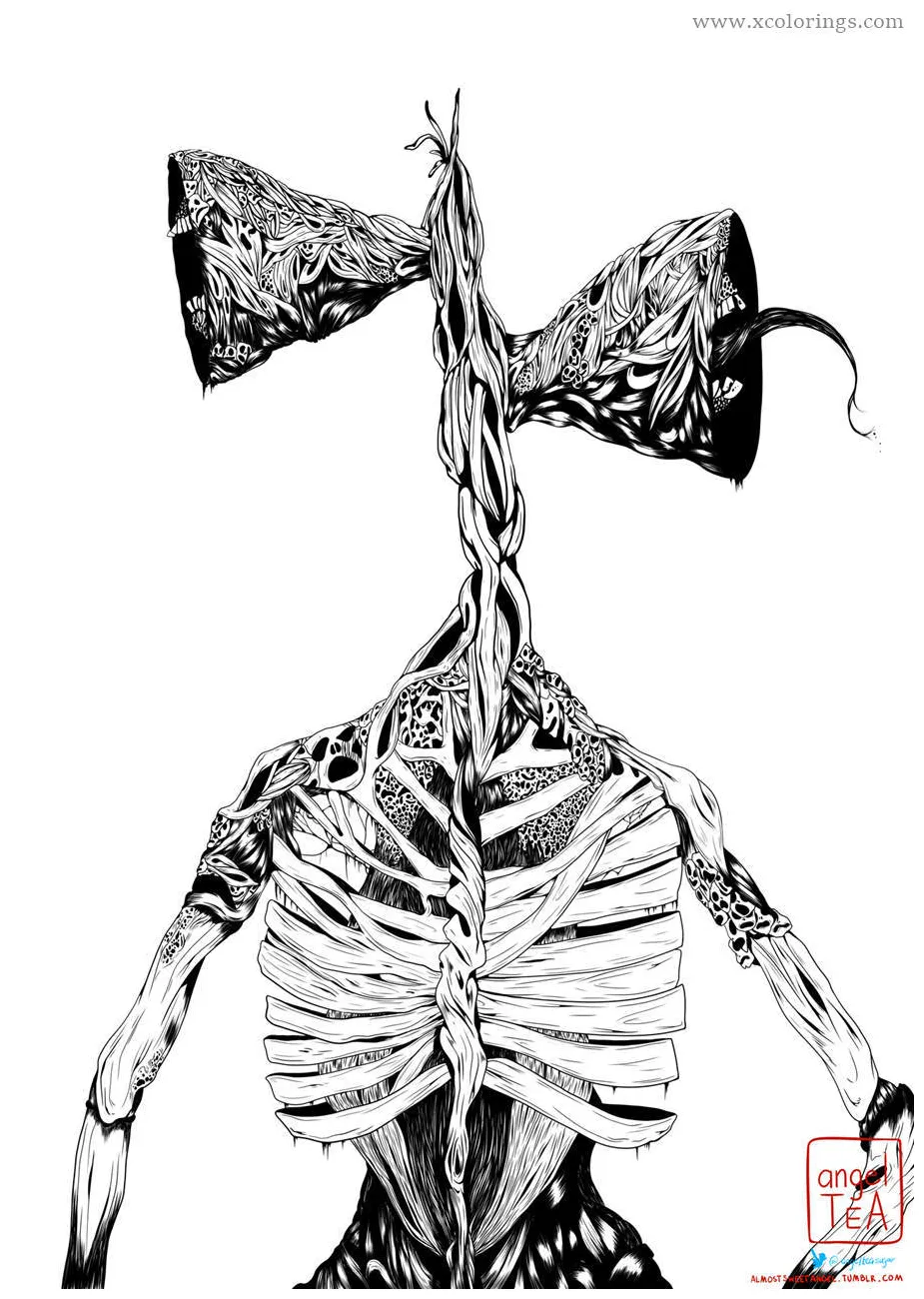 Siren Coloring Pages - Learny Kids